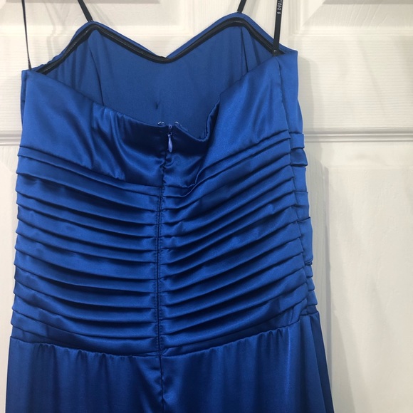 Beautiful Royal Blue Long Prom Dress - Picture 4 of 5